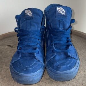 Vans Kids Royal Blue High-Top Sneakers